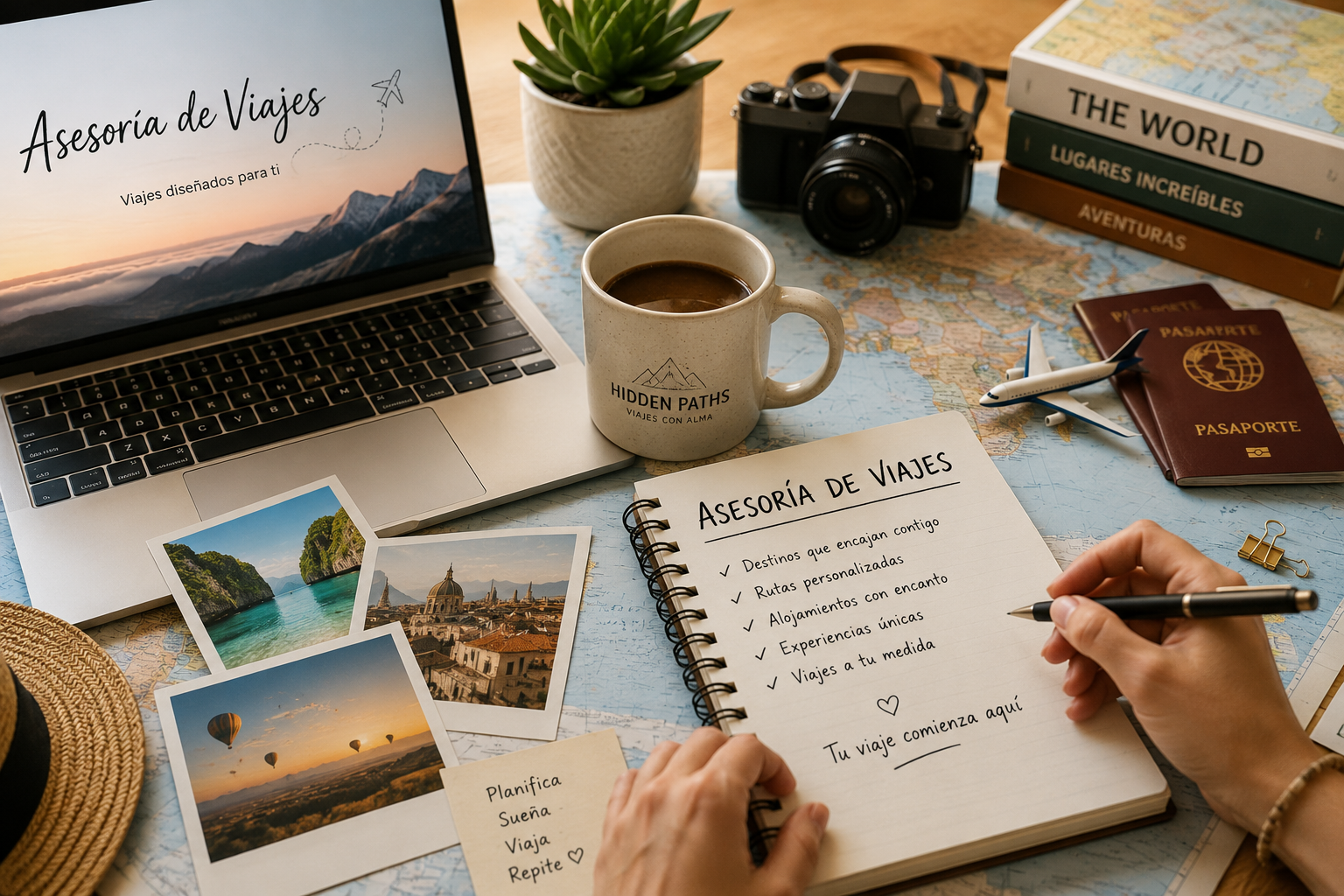 Asesoría de viajes personalizada